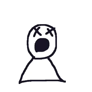 Стикер Привидение - 3