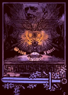 Sticker Wehrwolf Jugend @whitemakesright - 3