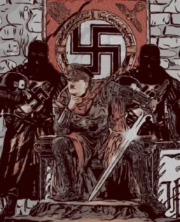 Sticker Wehrwolf Jugend @whitemakesright - 10