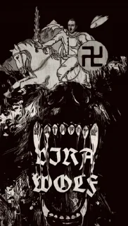 Sticker Wehrwolf Jugend @whitemakesright - 9