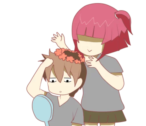 Sticker WeirdoCoupleByTikelku - 1