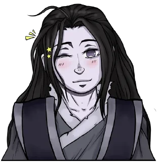 Стикер Вэнь Нин - 2