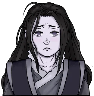 Стикер Вэнь Нин - 1