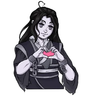 Стикер Вэнь Нин - 11