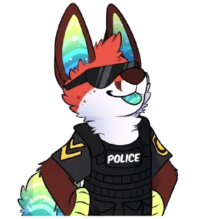 Sticker Wet Dog Ace - 11