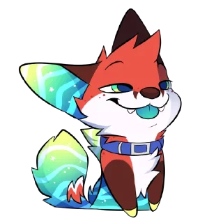 Sticker Wet Dog Ace - 4