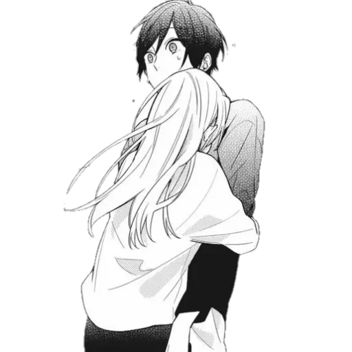 эскиз аниме иллюстрация