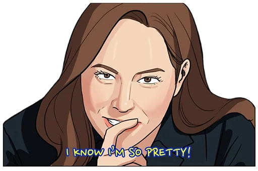 human face anime cartoon