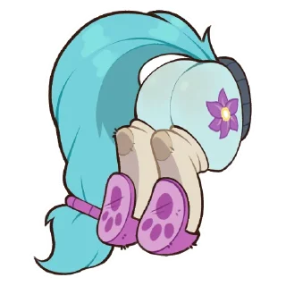 Sticker Whispy Slippers - 9