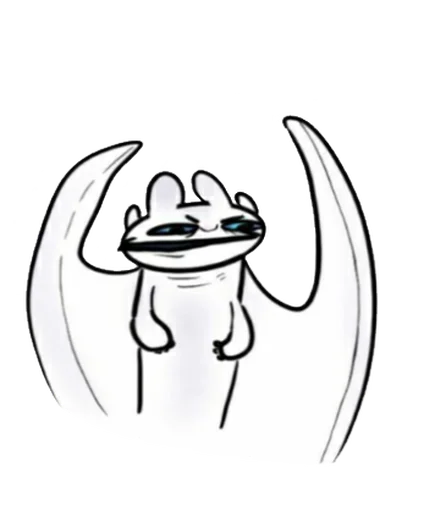 Sticker White_Fury2 - 1