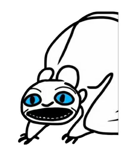 Sticker White_Fury2 - 1