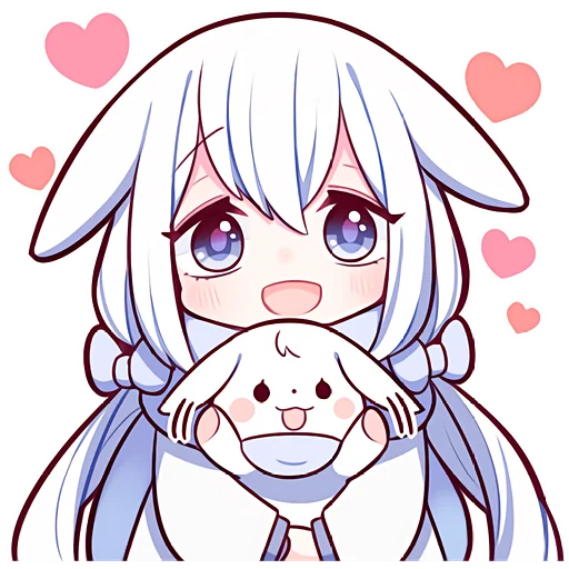 Белая зайка @Nyasticks - 