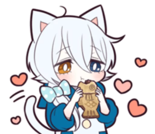 Стикер WHITE KITTEN 5 - 6