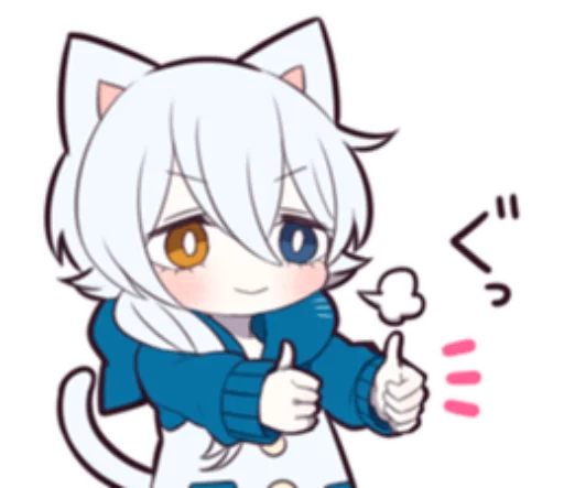 Стикер WHITE KITTEN 5 - 4