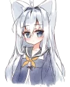 Стикер White Neko~ - 5