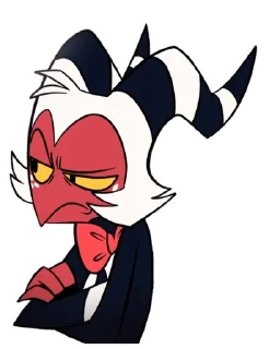 Стикер Moxxie by @WhoIsAlscorp - 3