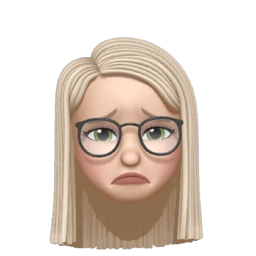 очки мультфильм человеческое лицо