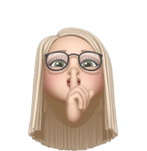 мультфильм человеческое лицо очки