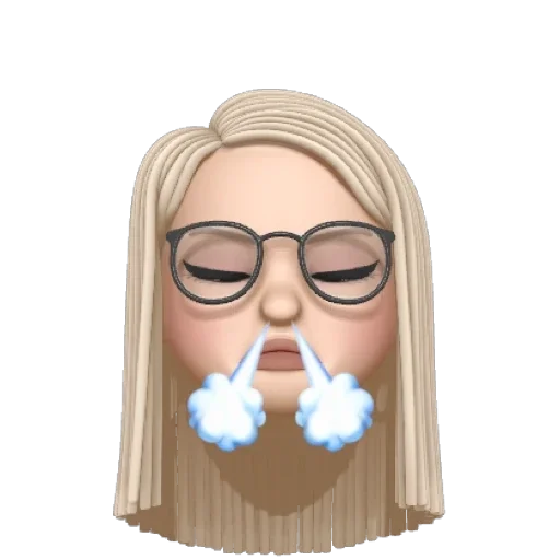 очки мультфильм человеческое лицо