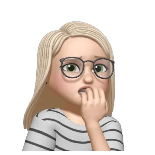 очки мультфильм человеческое лицо