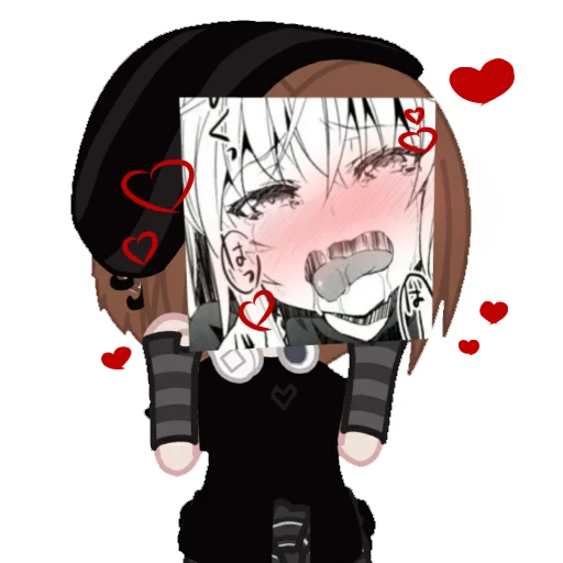 эскиз аниме иллюстрация