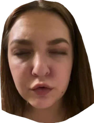 human face lip person