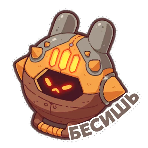 Sticker WildFrostRus - 1