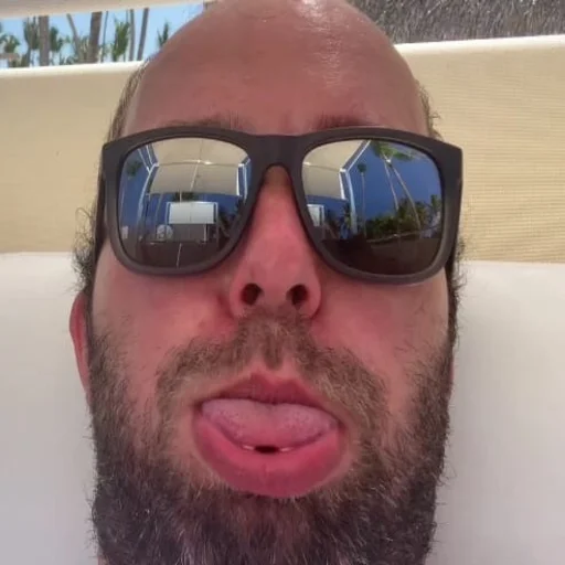 selfie human beard eyewear