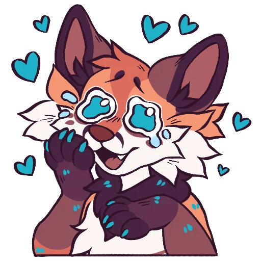 Стикер WildeFoxy - 1