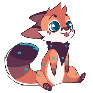 Sticker Wilde Fox 2 - 1