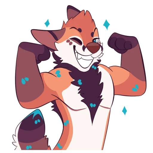 Стикер WildeFoxy4 - 1