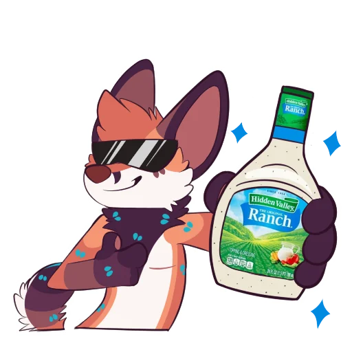 Стикер WildeFoxy4 - 1