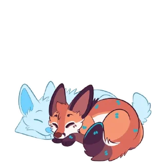 Sticker Wilde Fox 4 - 6