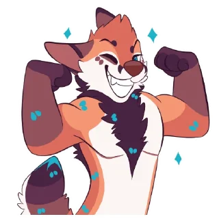 Sticker Wilde Fox 4 - 9