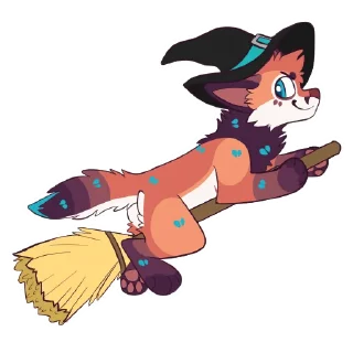 Sticker Wilde Fox Seasonal 1 - 5