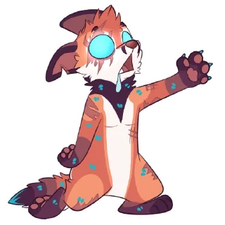 Sticker Wilde Fox Seasonal 1 - 10