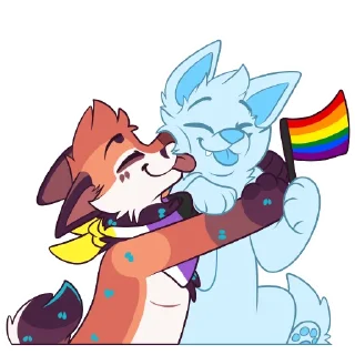 Sticker Wilde Fox Seasonal 1 - 3