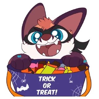 Sticker Wilde Fox Seasonal 1 - 4