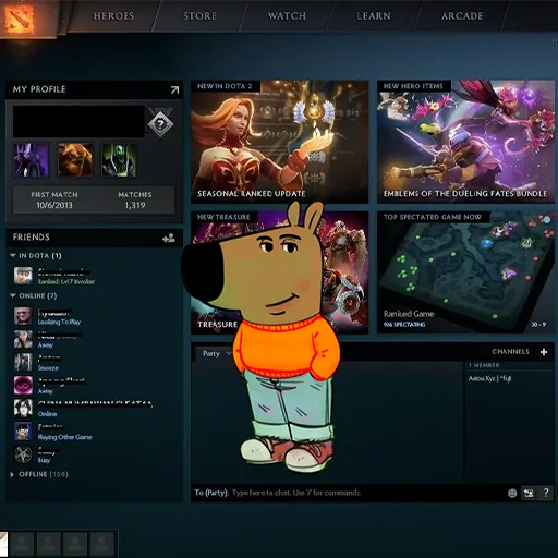 Sticker WinlineChillGuy - 1