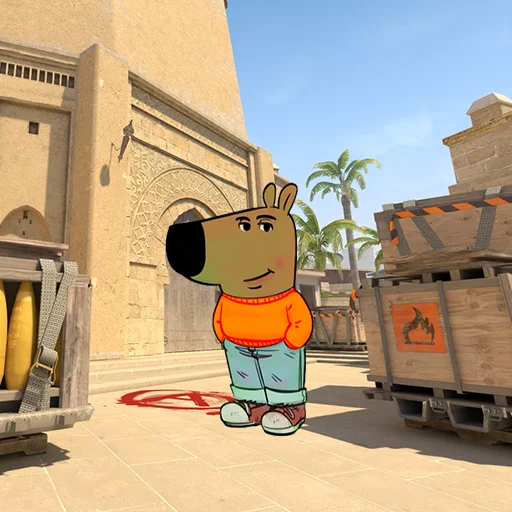 Стикер WinlineChillGuy - 1