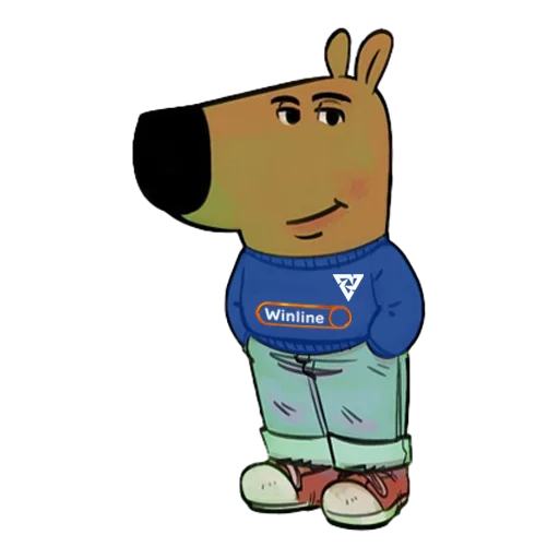 Стикер WinlineChillGuy - 1