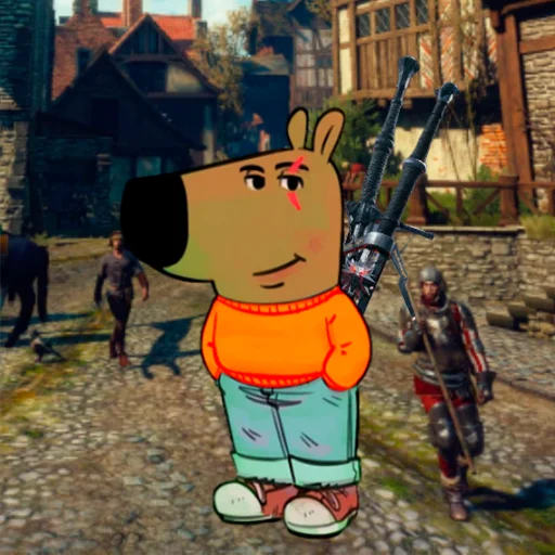 Стикер WinlineChillGuy - 1