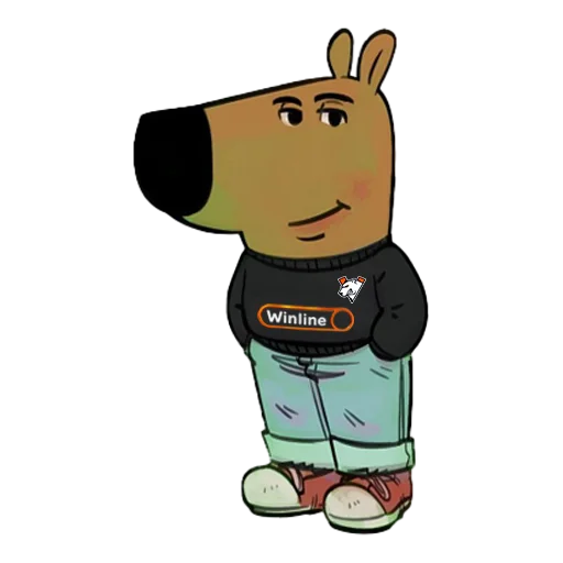 Стикер WinlineChillGuy - 1