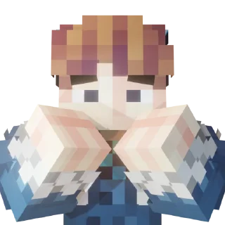 Стикер Зимний Лололошка || @solutionofnatrium - 10