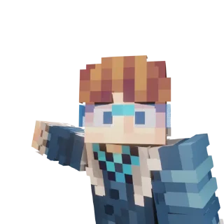 Стикер Зимний Лололошка || @solutionofnatrium - 6