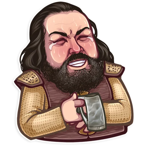 human beard human face cartoon