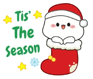 Стикер Winter @stickersb2b - 10