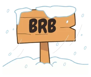 Стикер Winter @stickersb2b - 4