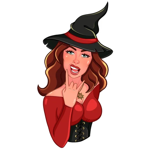 Sticker Witchulitta - 1