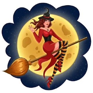 Стикер Witchulitta - 6